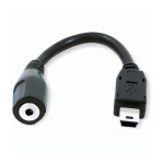 Переходник кабеля с коннектора 2,5 мм на мини-USB для SE J132